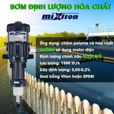 Bơm định lượng Mixtron, MX 150.P003, Công suất:1500 lít/h
