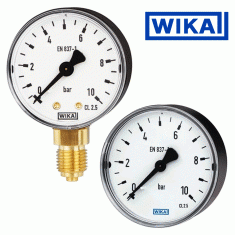 Đồng hồ đo áp suất dạng ống Bourdon Wika, Model 111.10