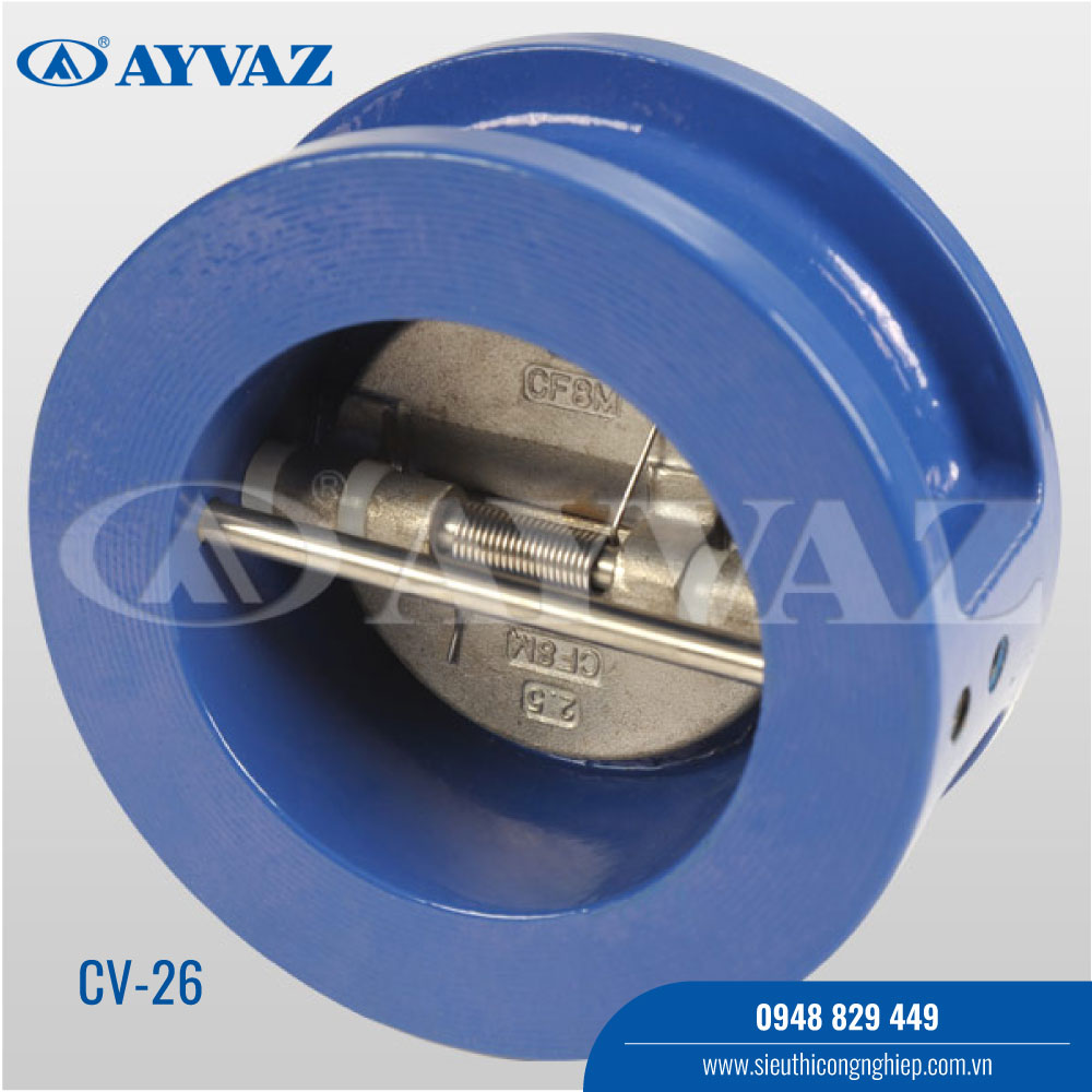 Van một chiều 2 lá lật Ayvaz, CV 26, DN125